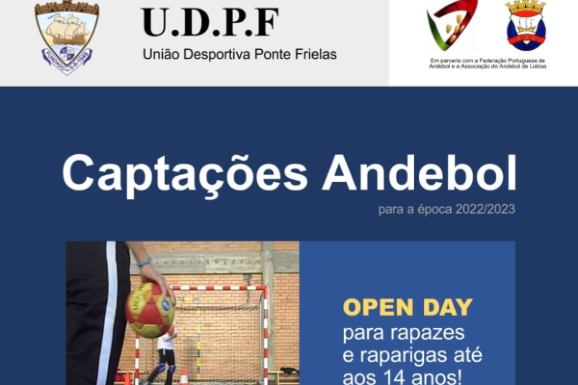 Open day - União Desportiva Ponte Frielas